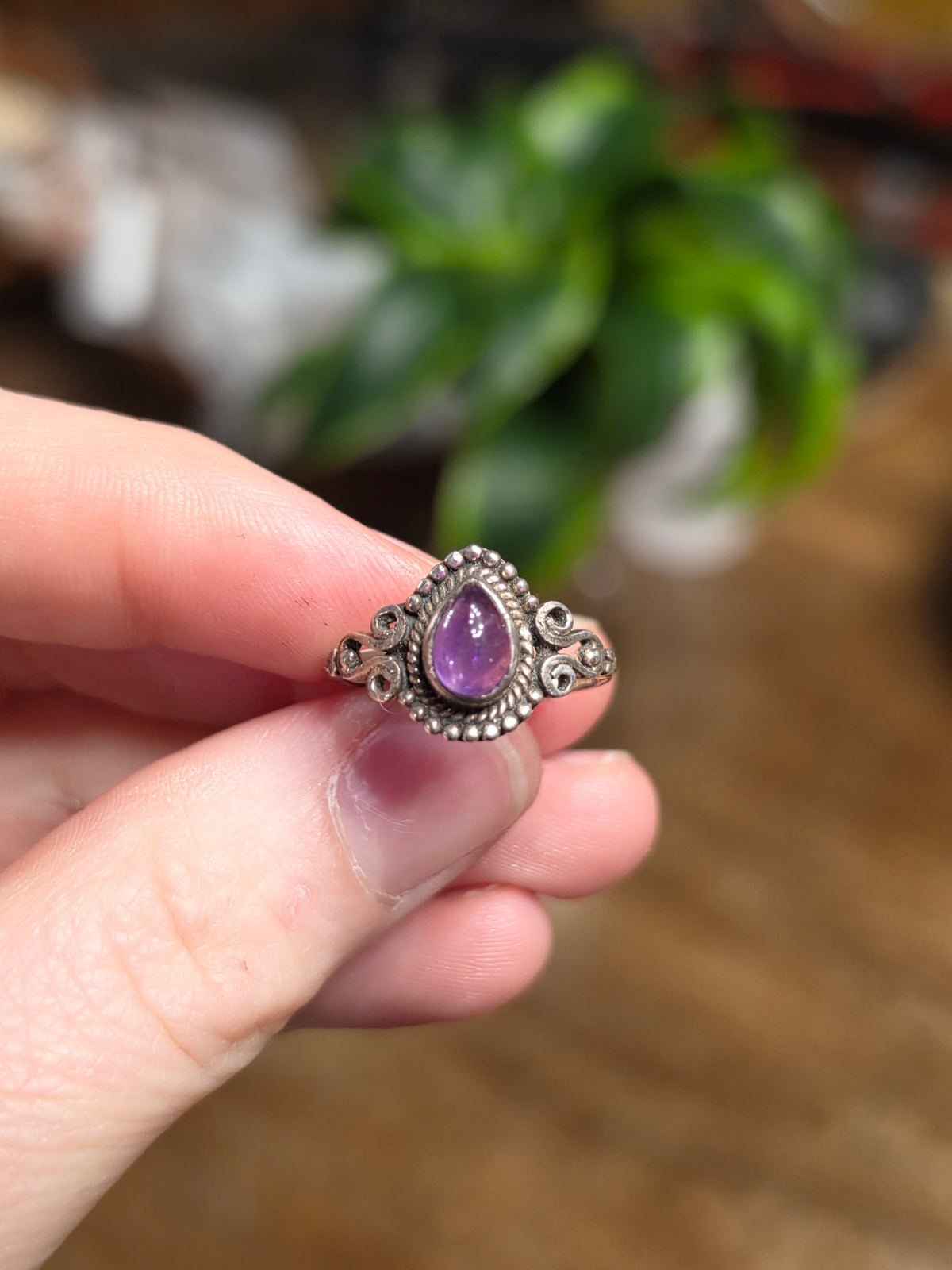 Amethyst Ring Size 7