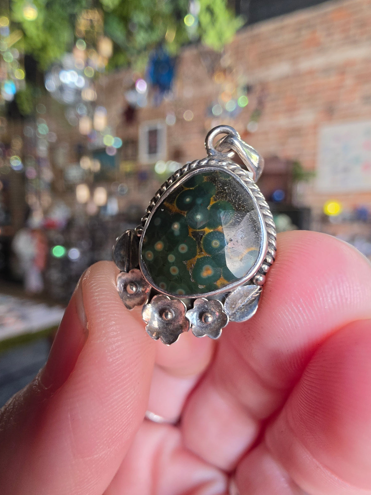 Ocean Jasper Pendant