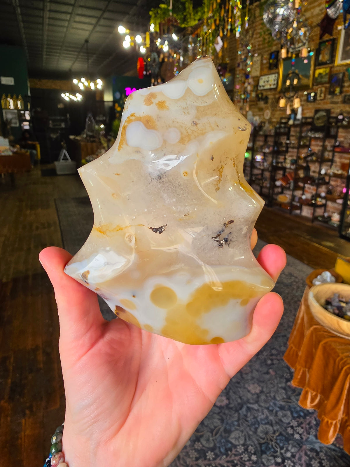 Dendritic Agate Flame