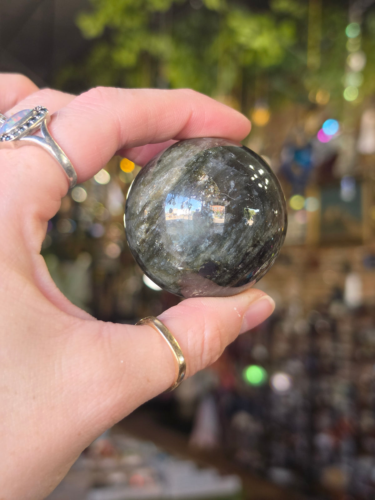 Labradorite Sphere
