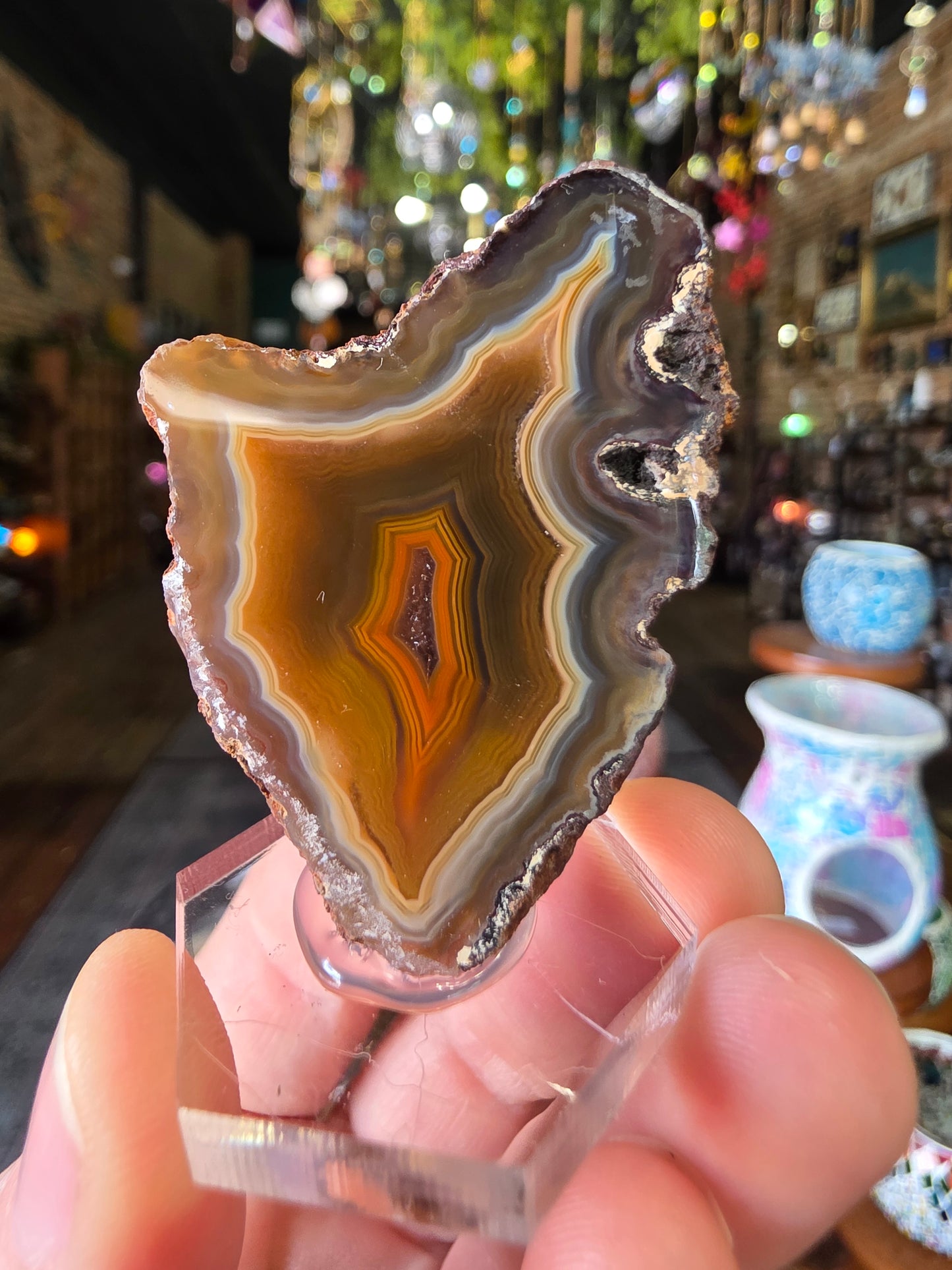 Gambiri Agate Halve