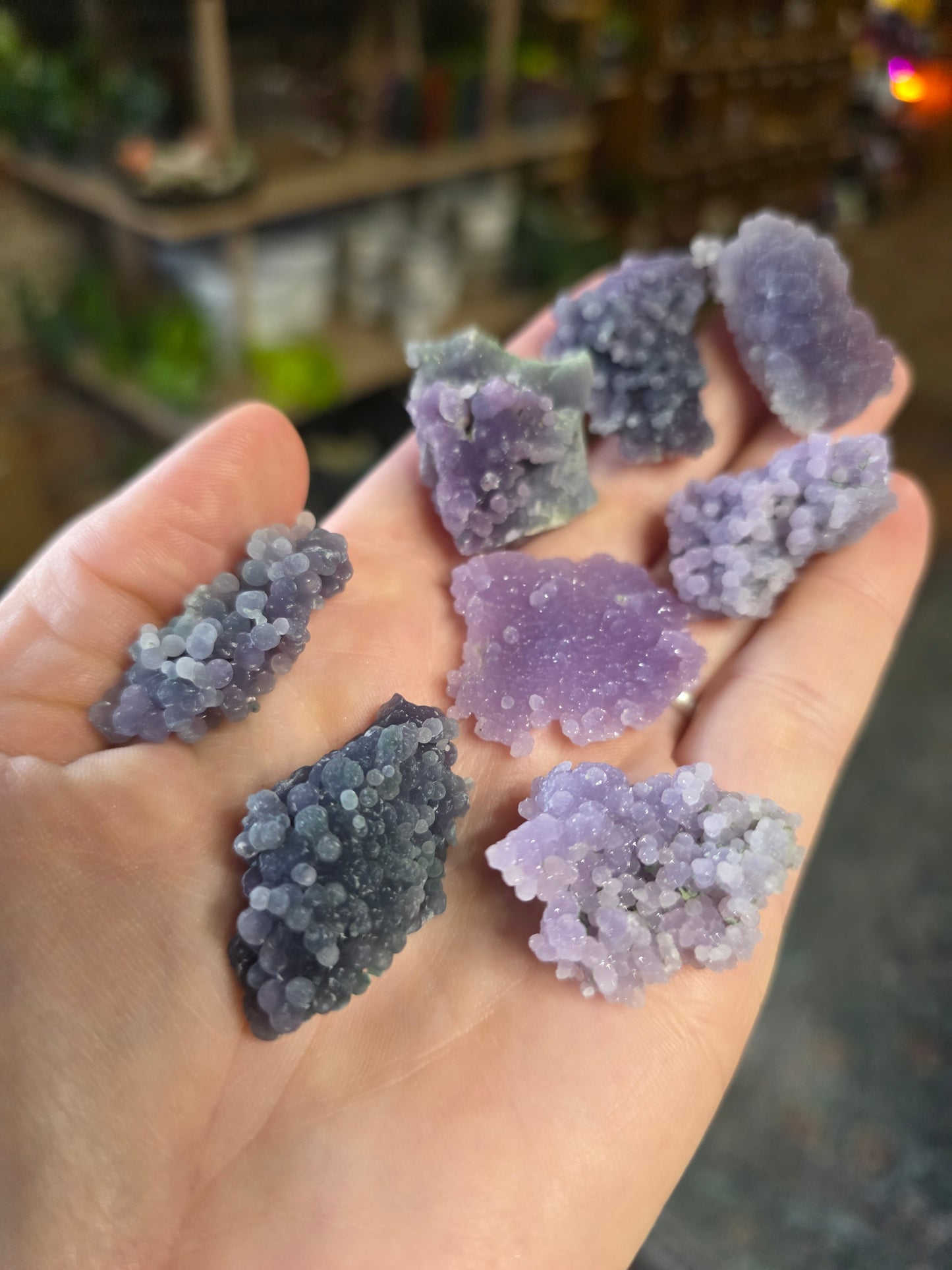 Grape agate