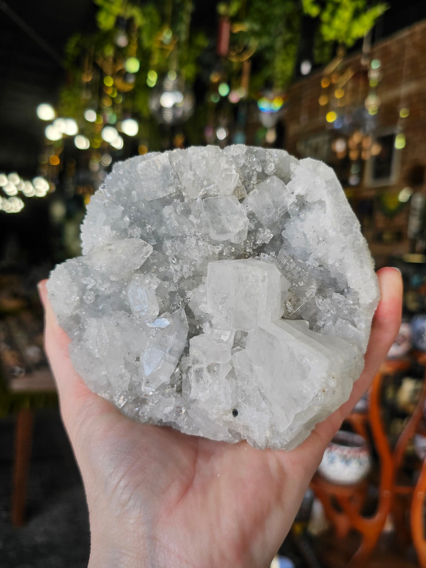 Apophyllite Cluster