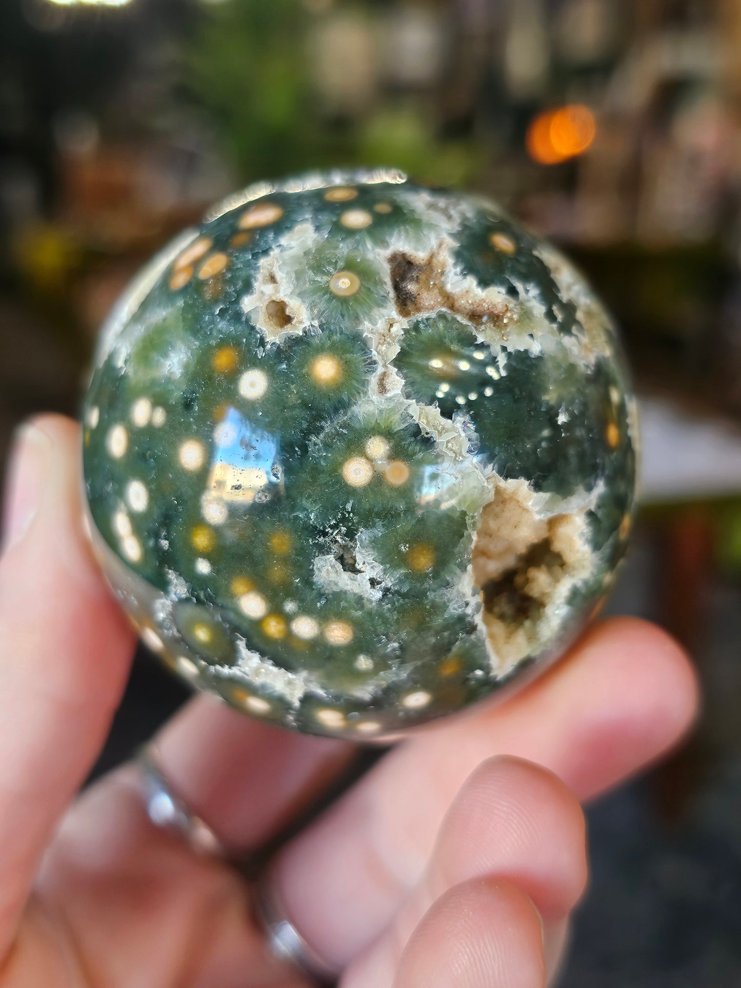 Ocean Jasper Sphere