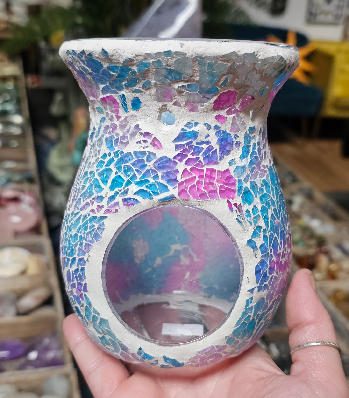 Mosaic Oil Warmer