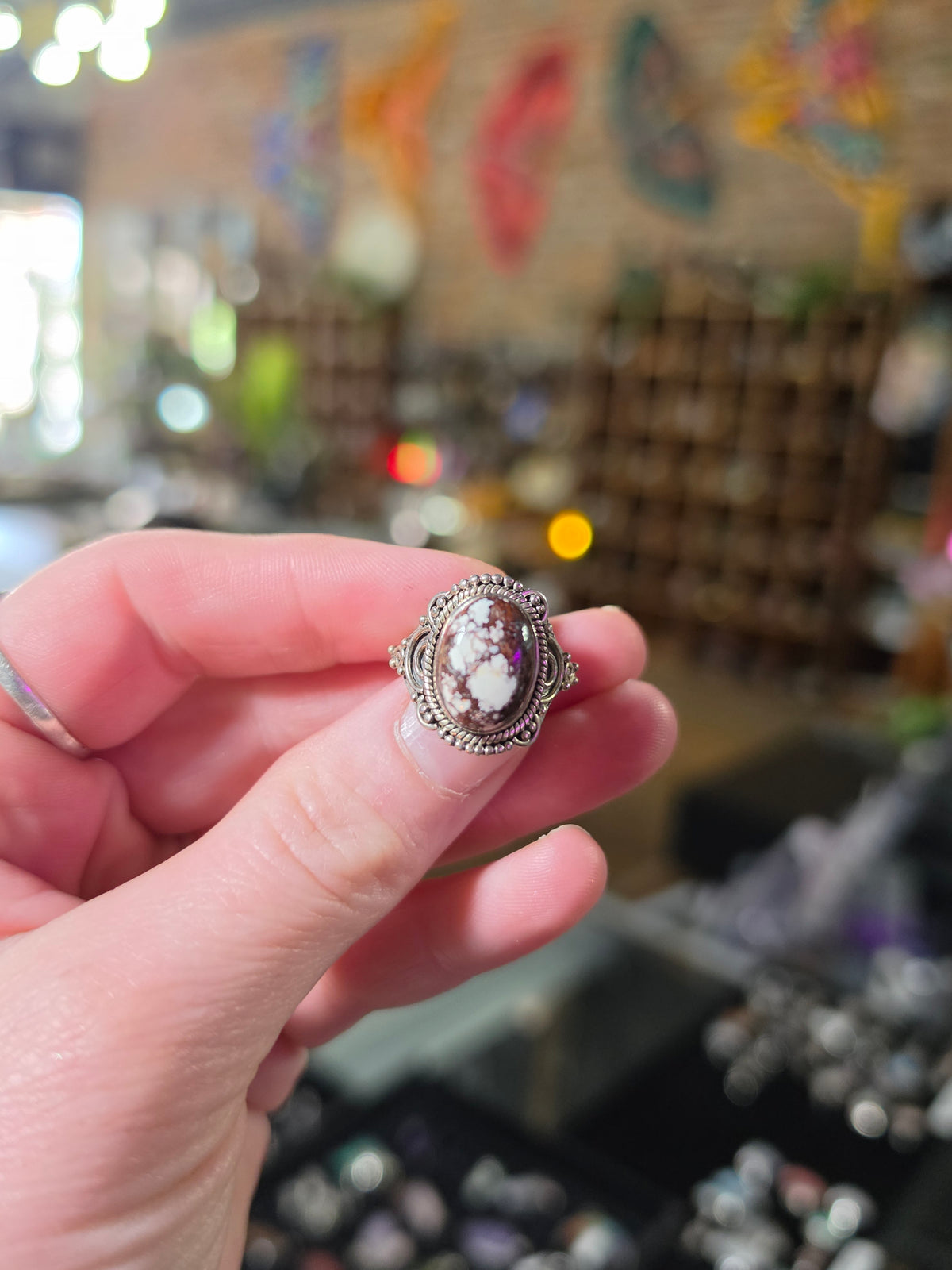 Size 7 Wild Horse Jasper Ring