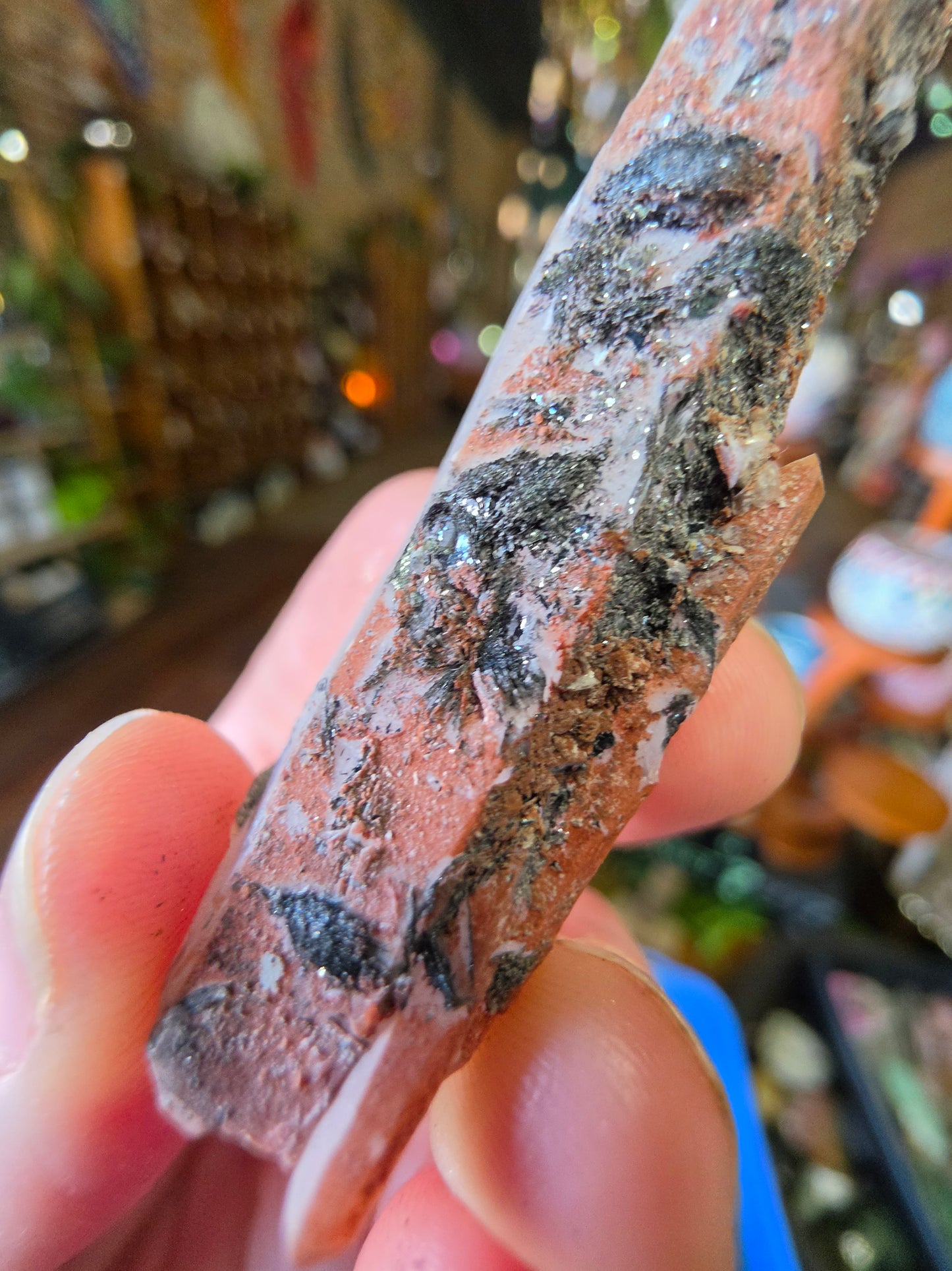 Specular Hematite on Quartz