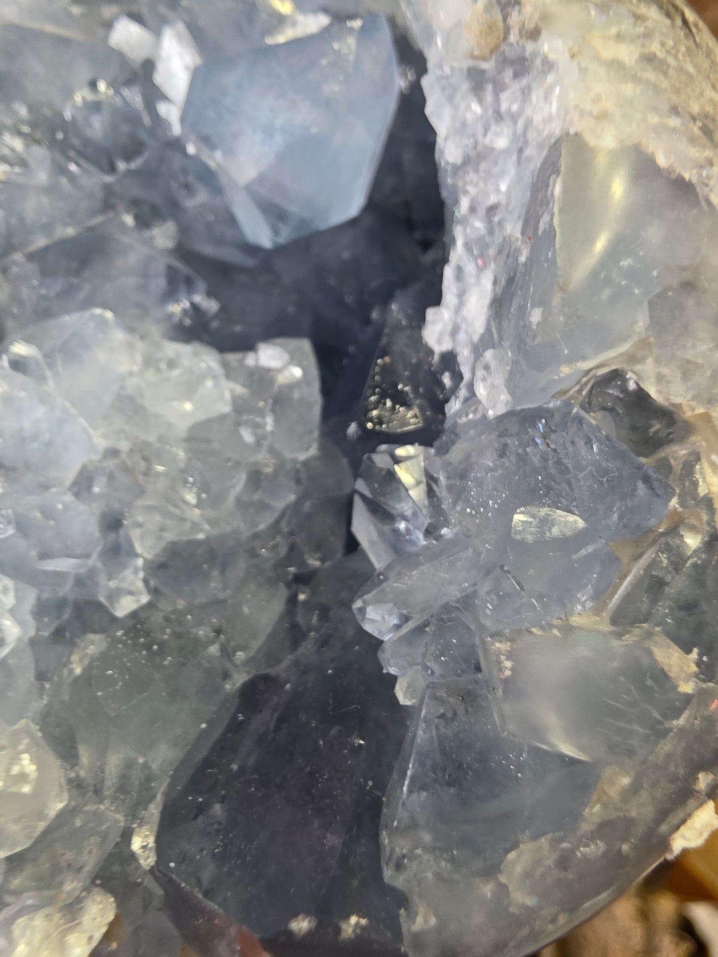 Celestite Cluster Sphere