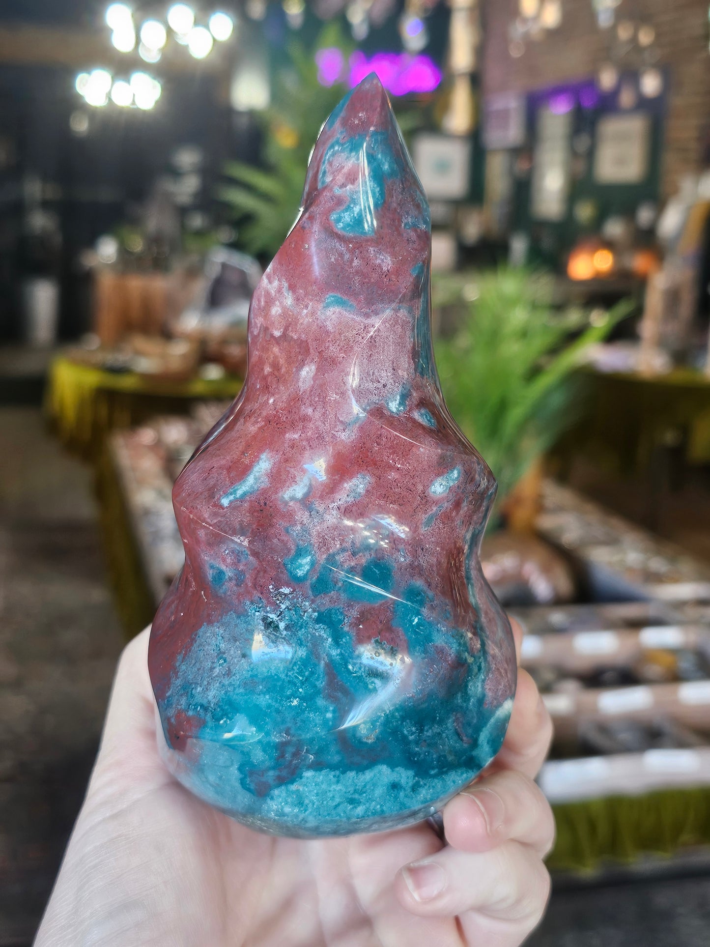 Ocean Wave Jasper Flame