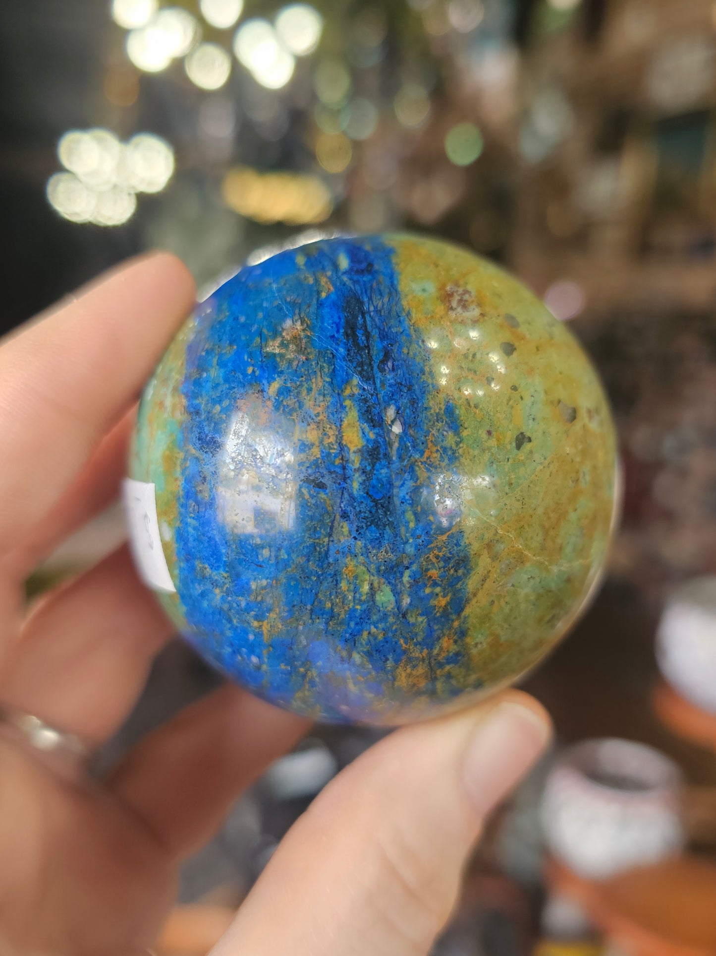 Azurite & Malachite Sphere