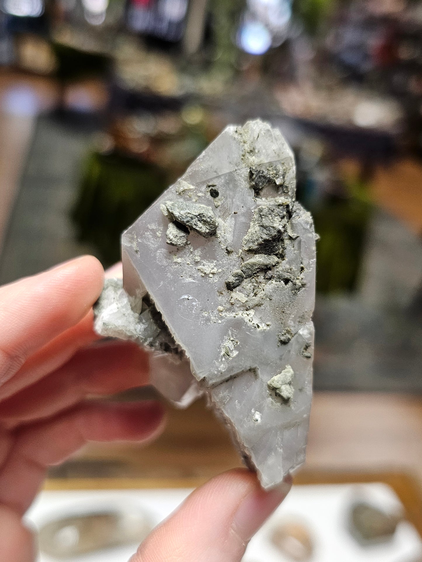 Lilac Calcite
