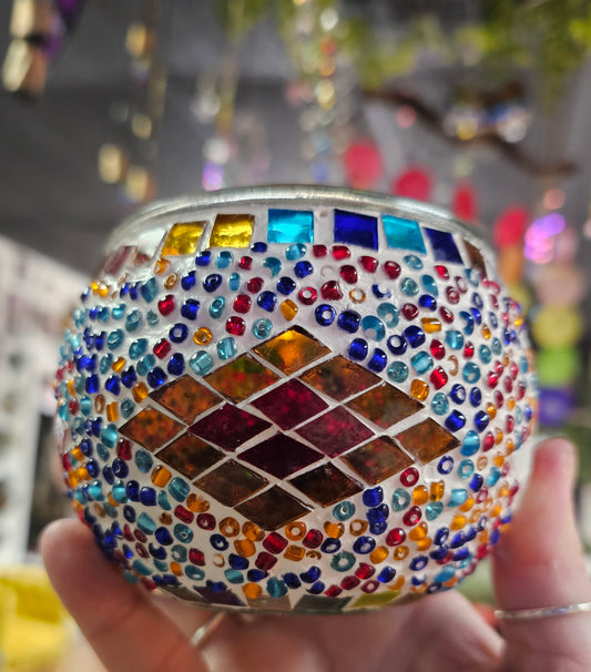 Mosaic Tealight Holder