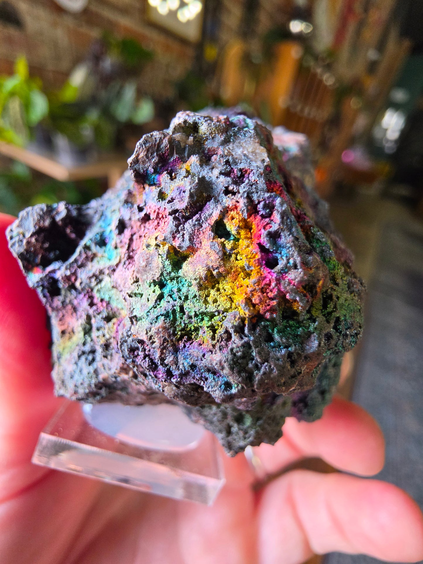 Iridescent Limonite