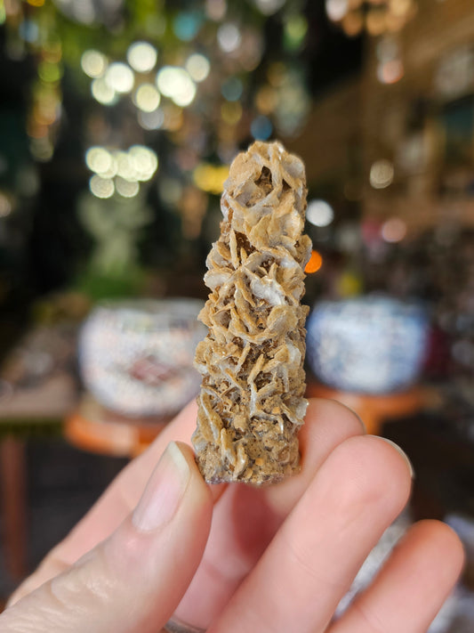 Calcite on Quartz