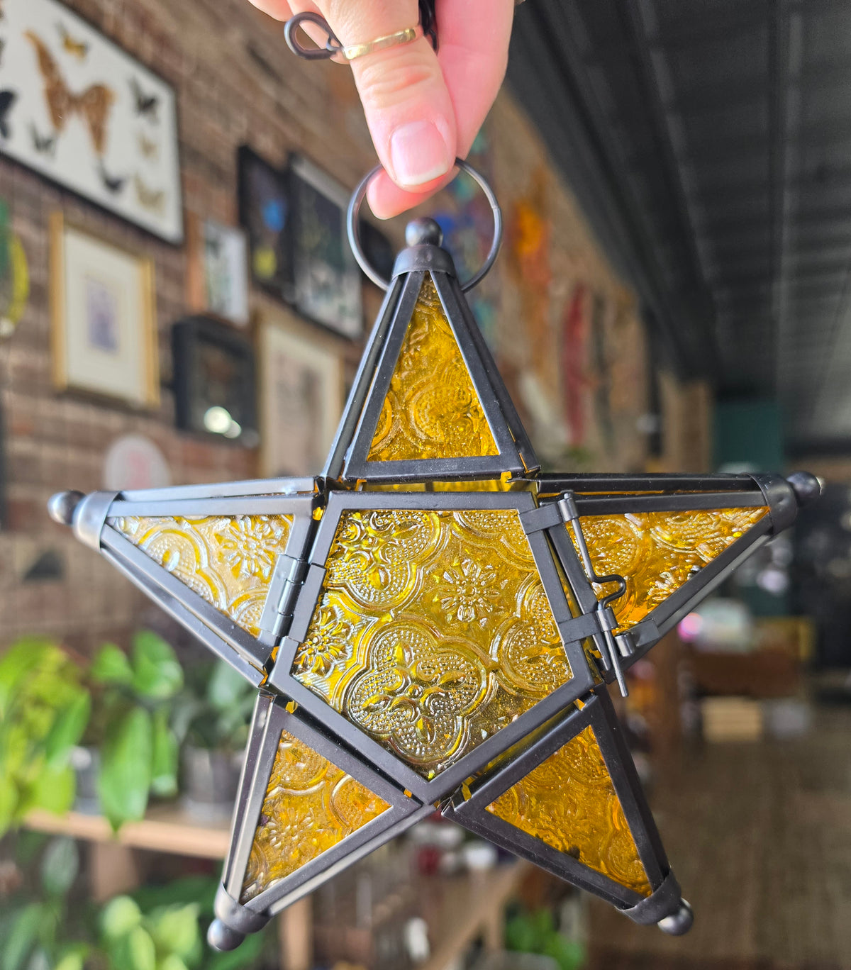 Yellow Star Lantern