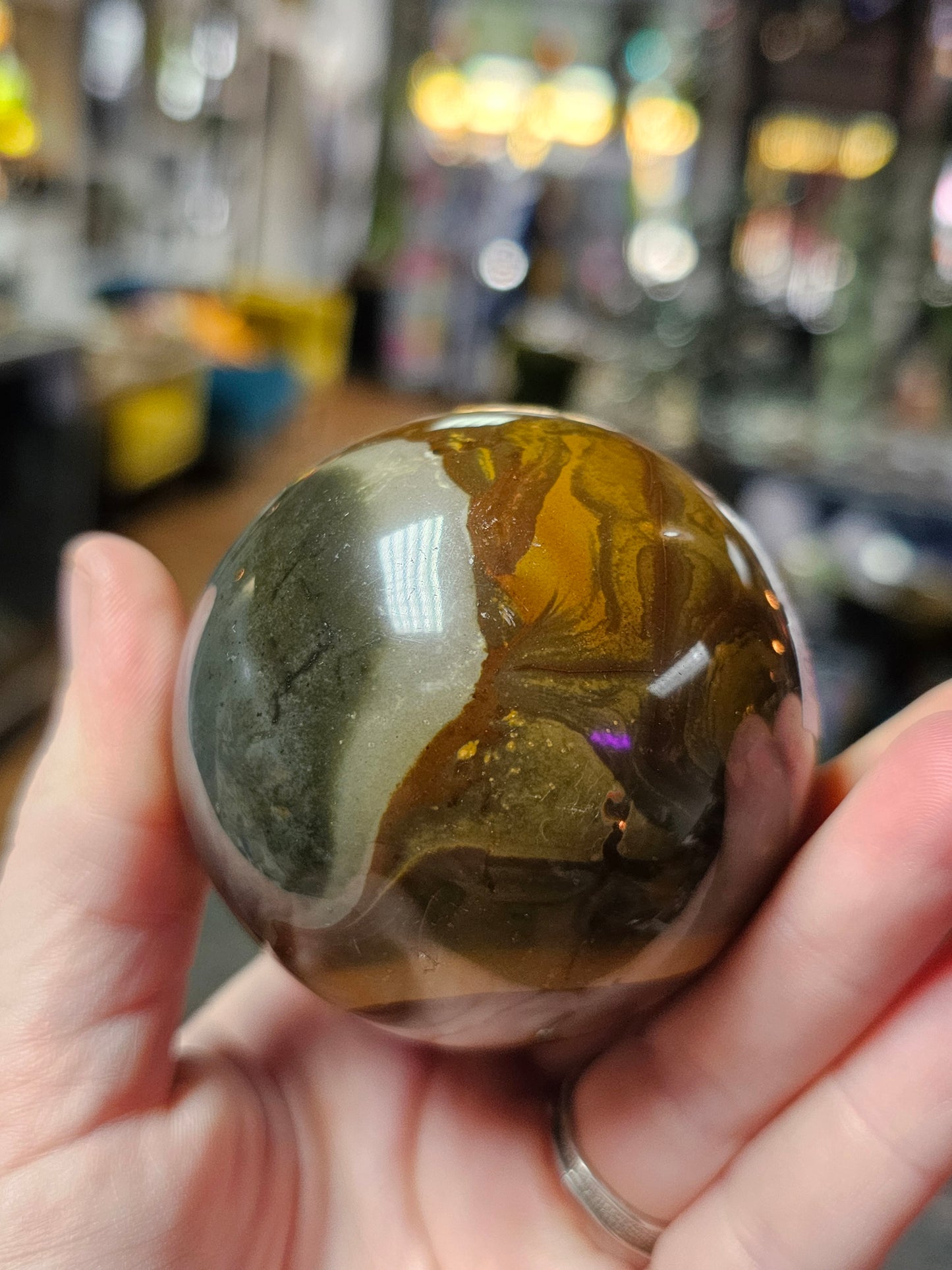 Polychrome Jasper Sphere