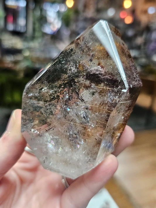 Rutilated Garden Quartz Freeform