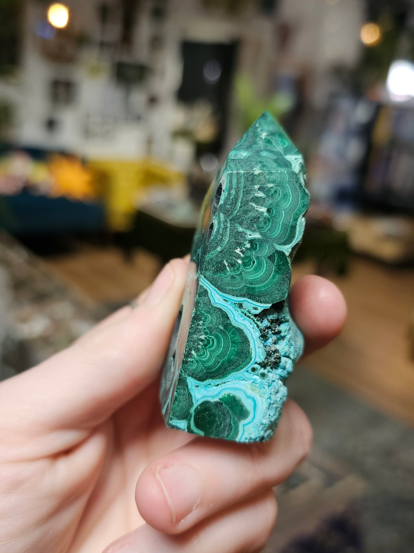 Malachite tower