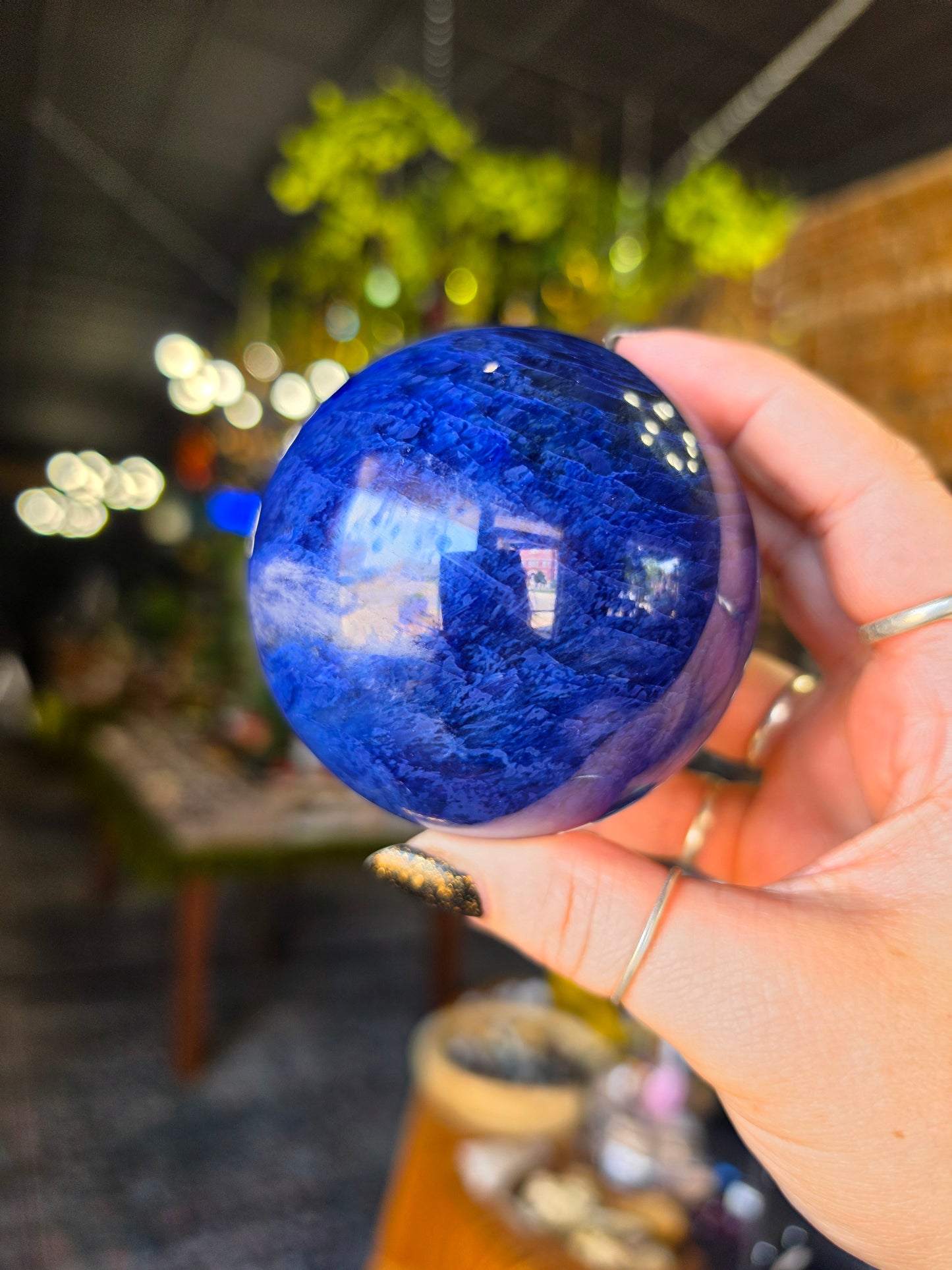 Glass Blue Sphere