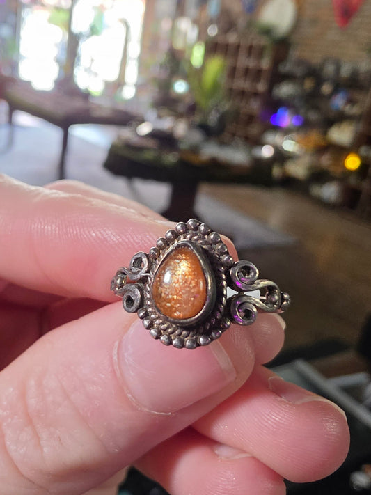 Size 7 Sunstone Ring