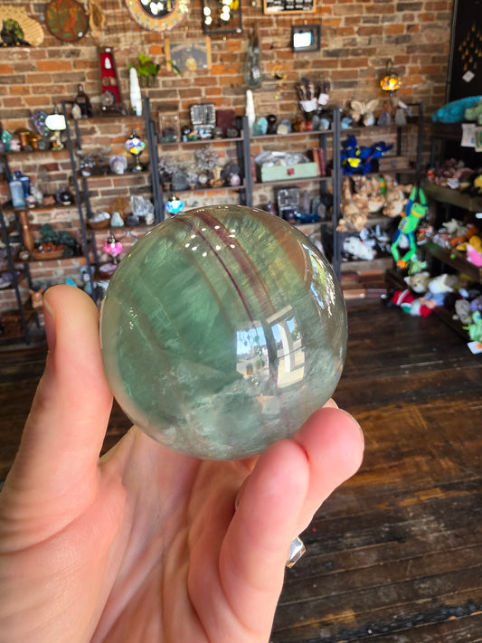 Candy Fluorite Sphere