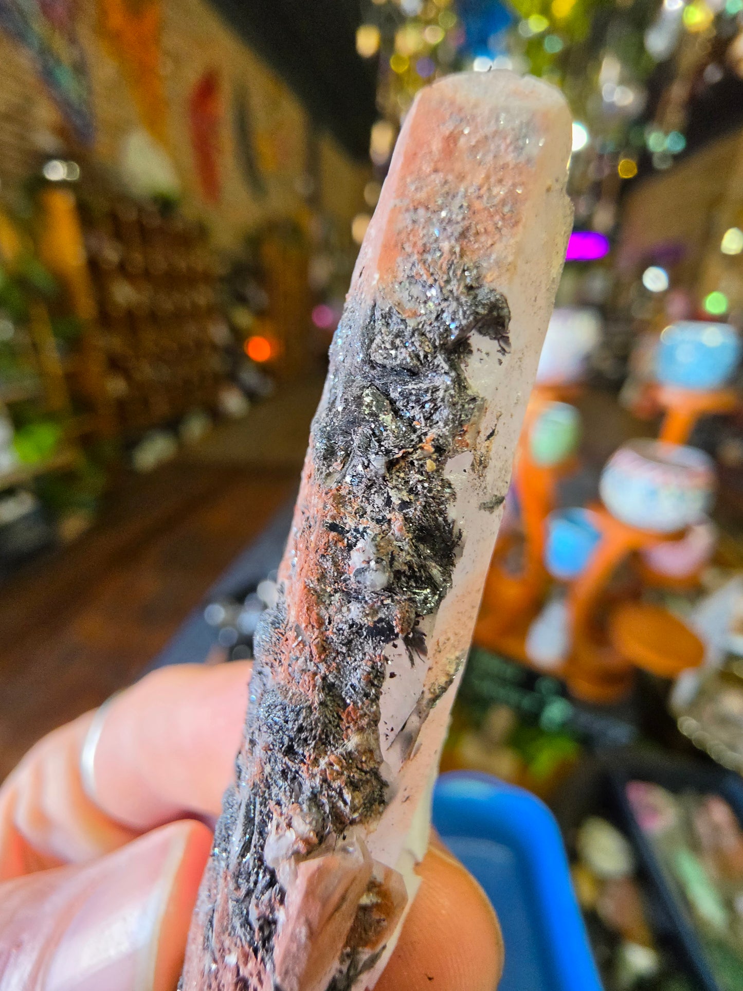 Specular Hematite on Quartz