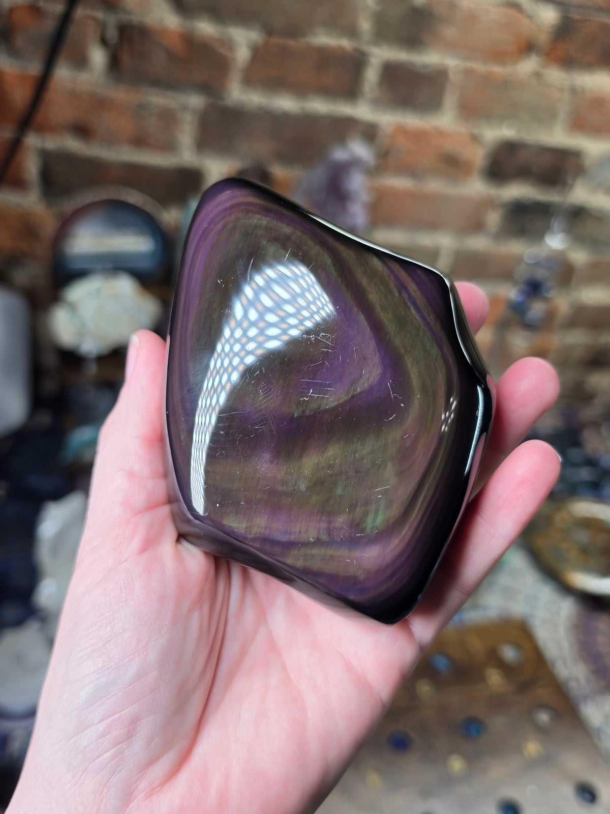 Rainbow Obsidian Freeform
