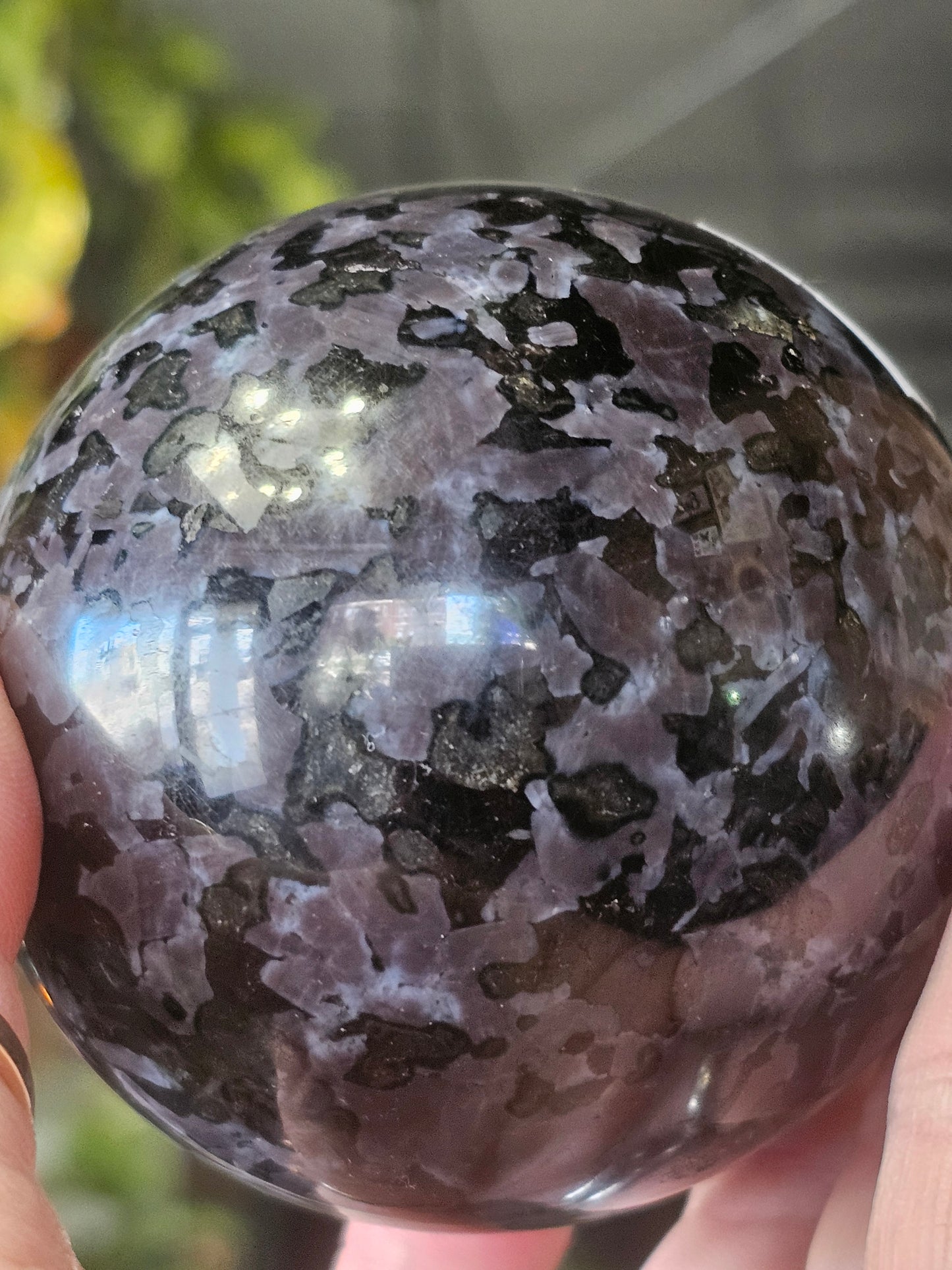 Indigo Gabro Sphere