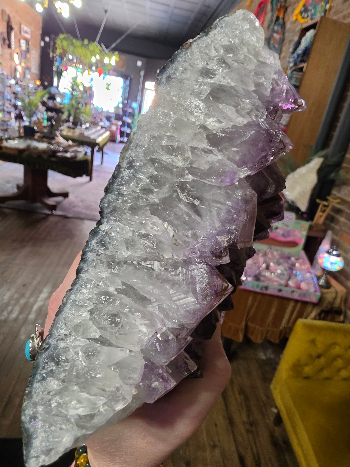 Included Amethyst Cluster