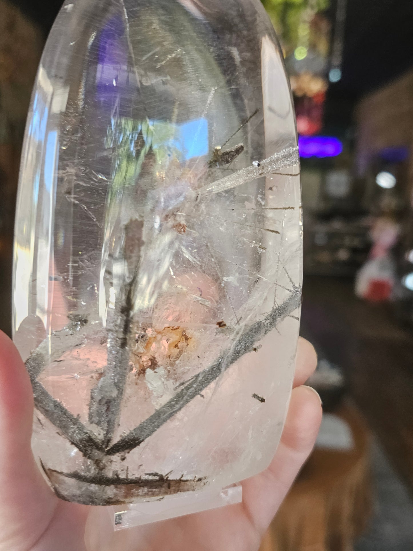 Included Quartz Freeform