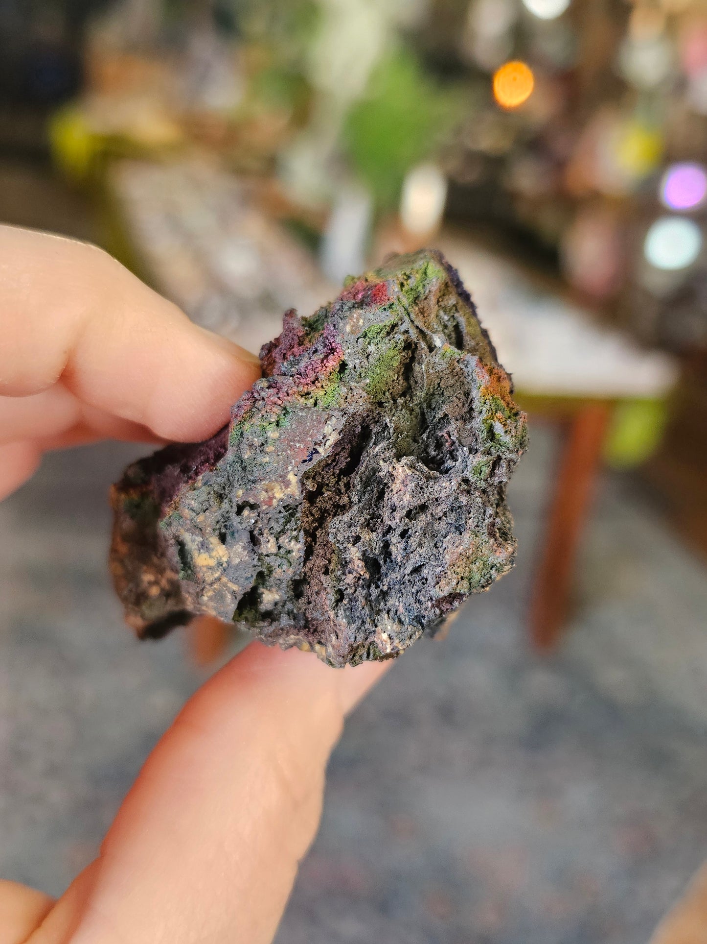 Iridescent Limonite