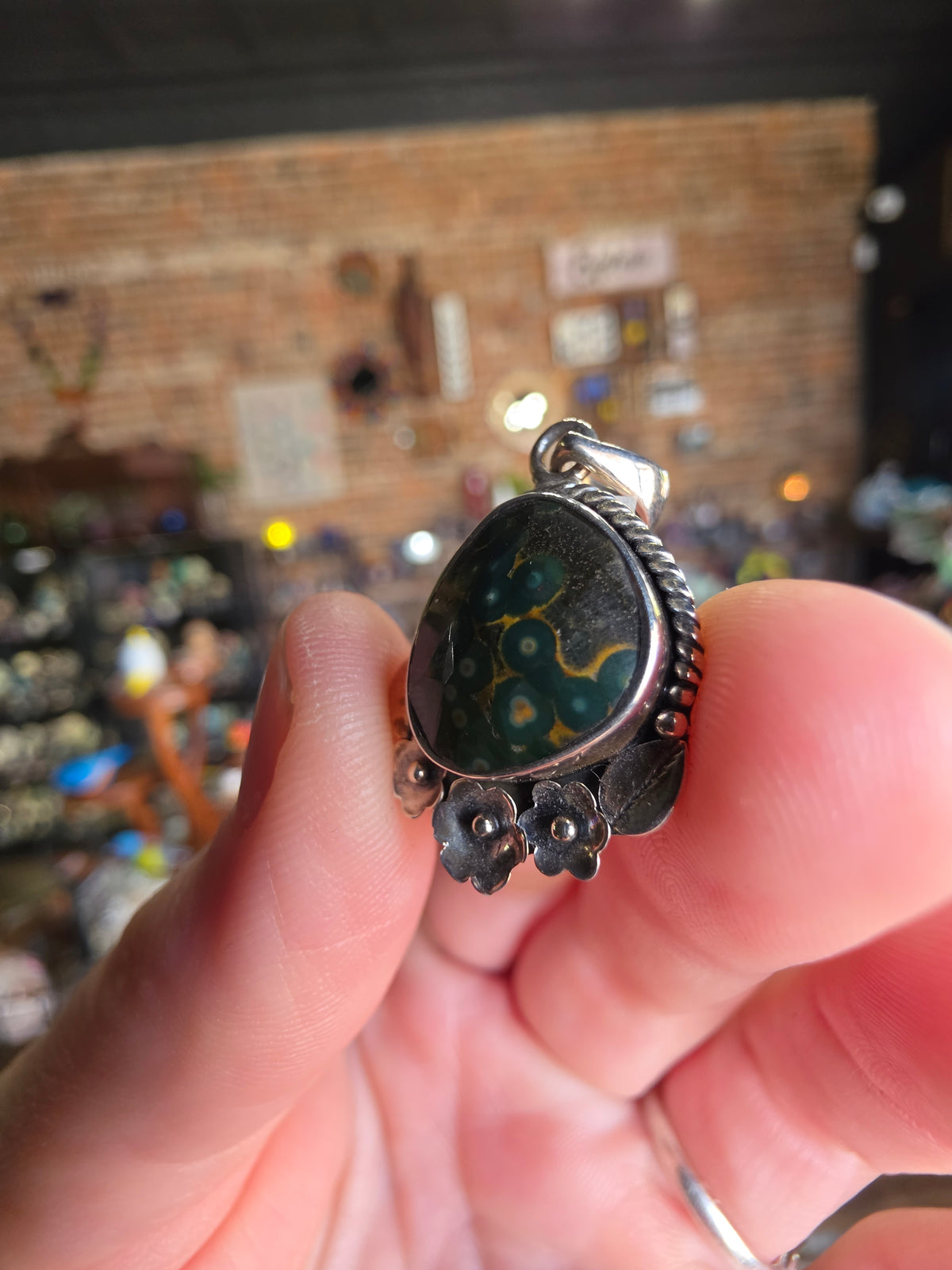 Ocean Jasper Pendant