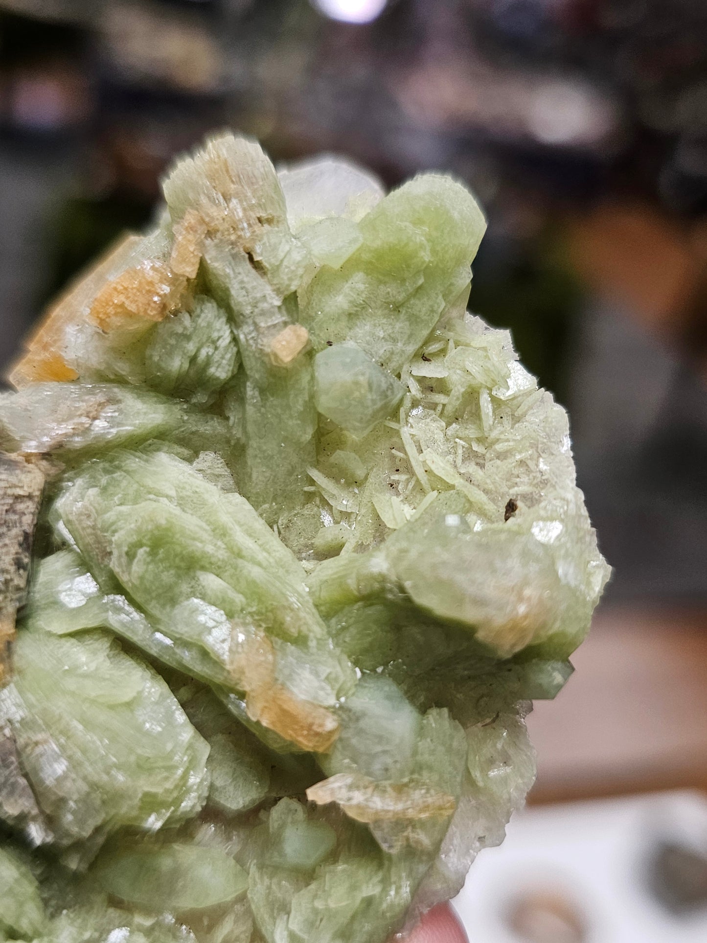 Heulandite, Apophyllite, and Stilbite