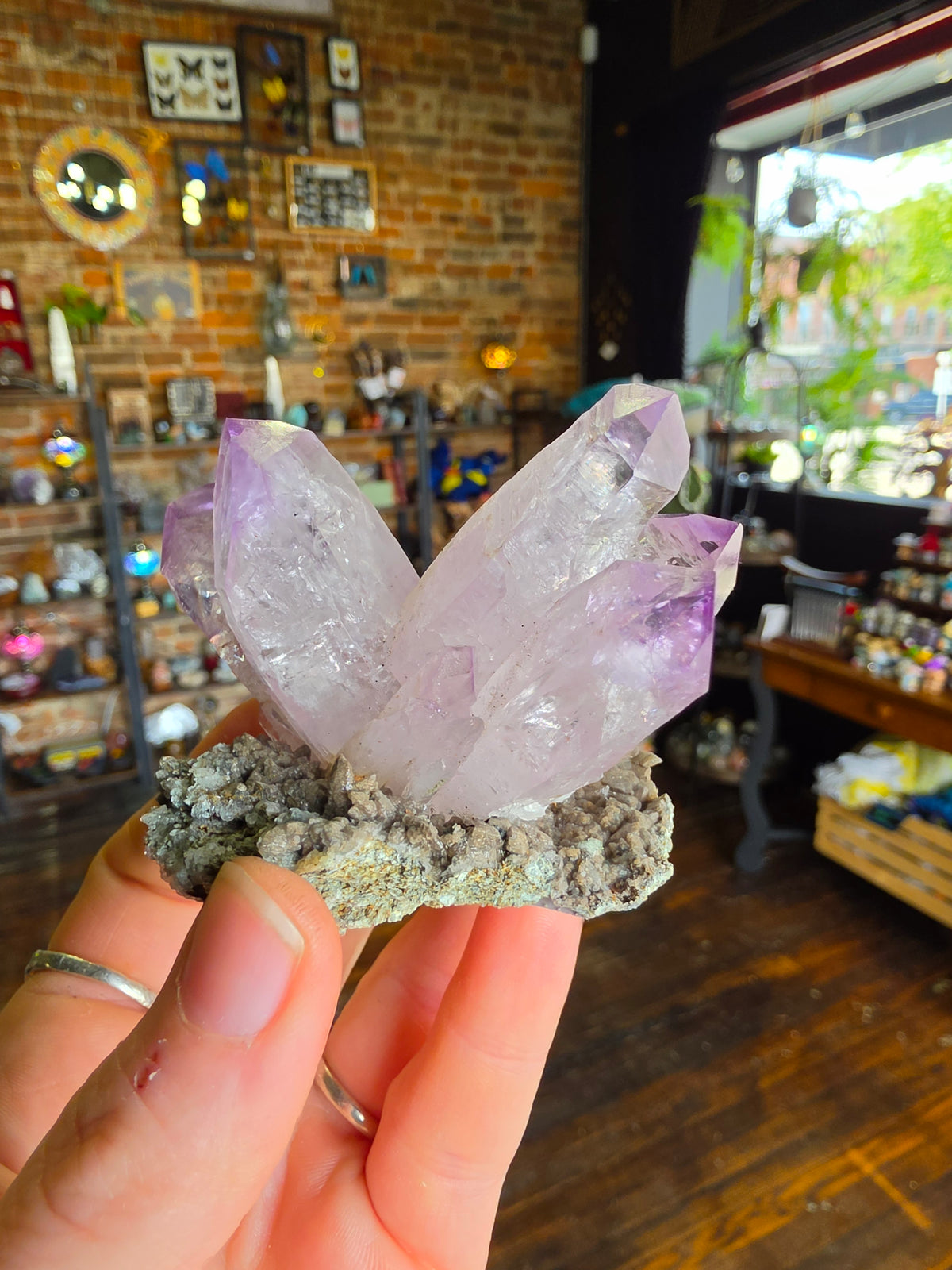 Vera Cruz Amethyst on Dolomite