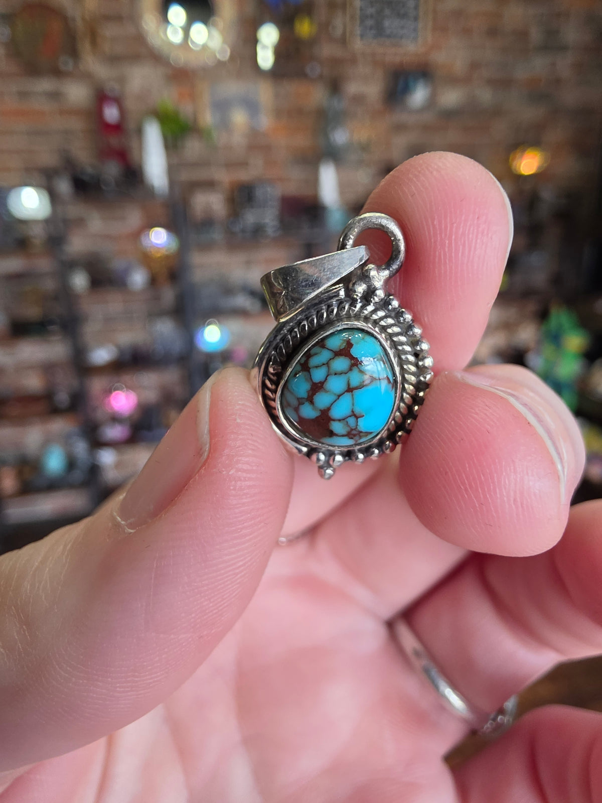 Mohave Turquoise Pendant