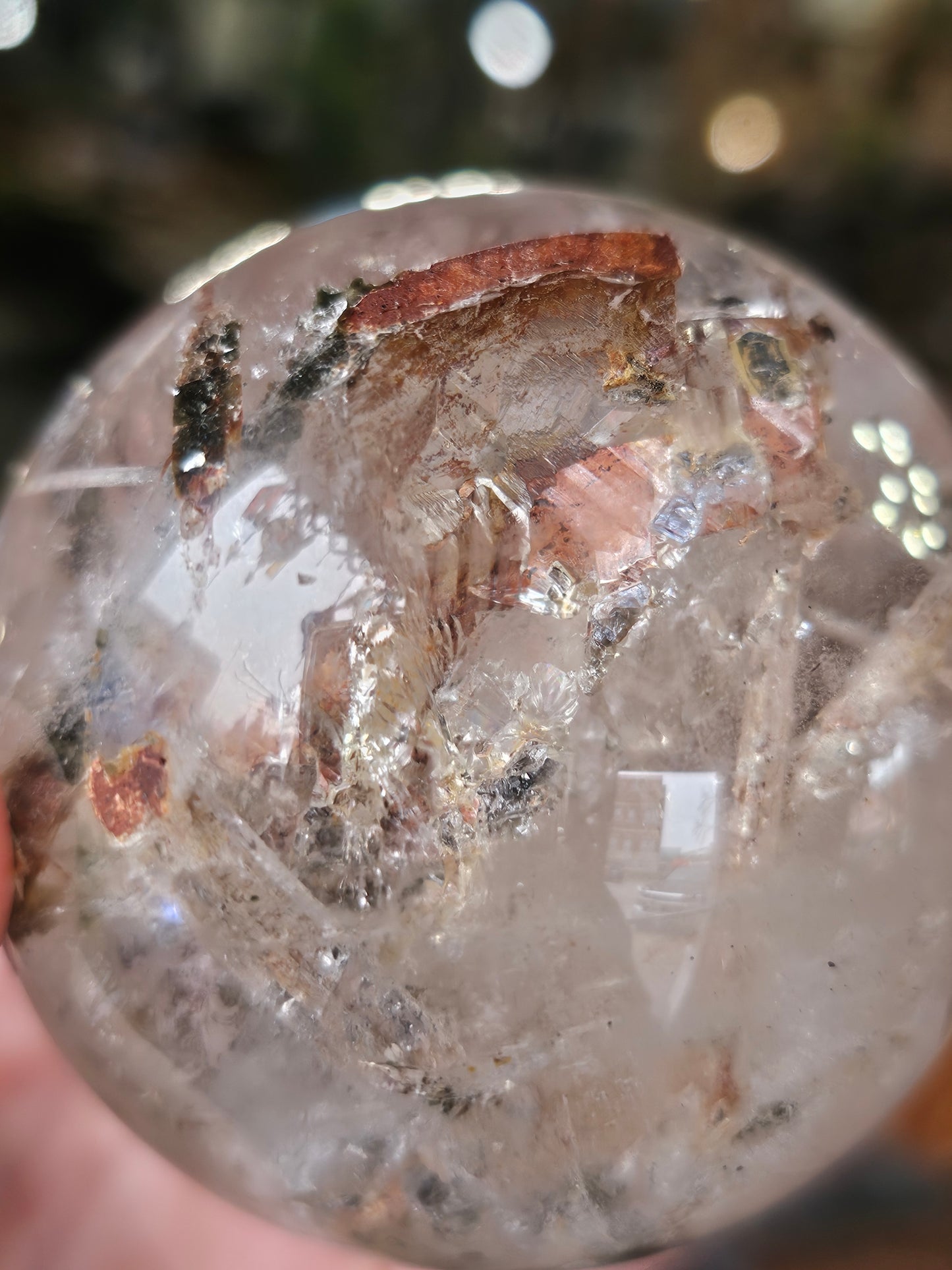 Included Quartz Sphere