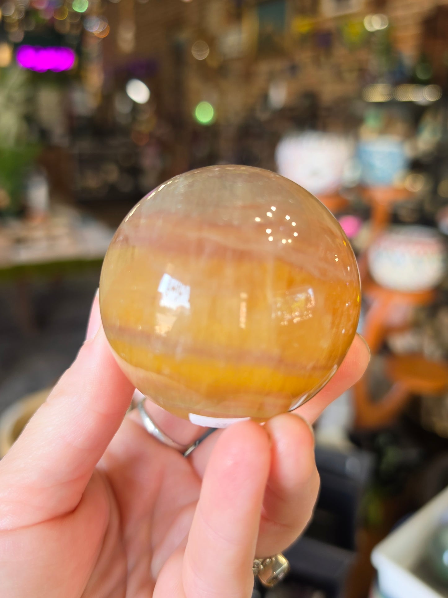 Candy Fluorite Sphere