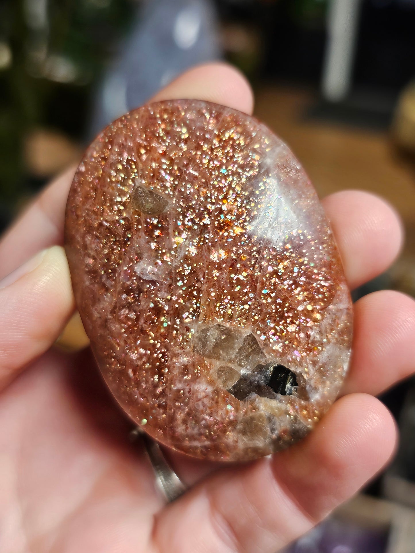 Arusha Sunstone Palmstone ( High Quality)