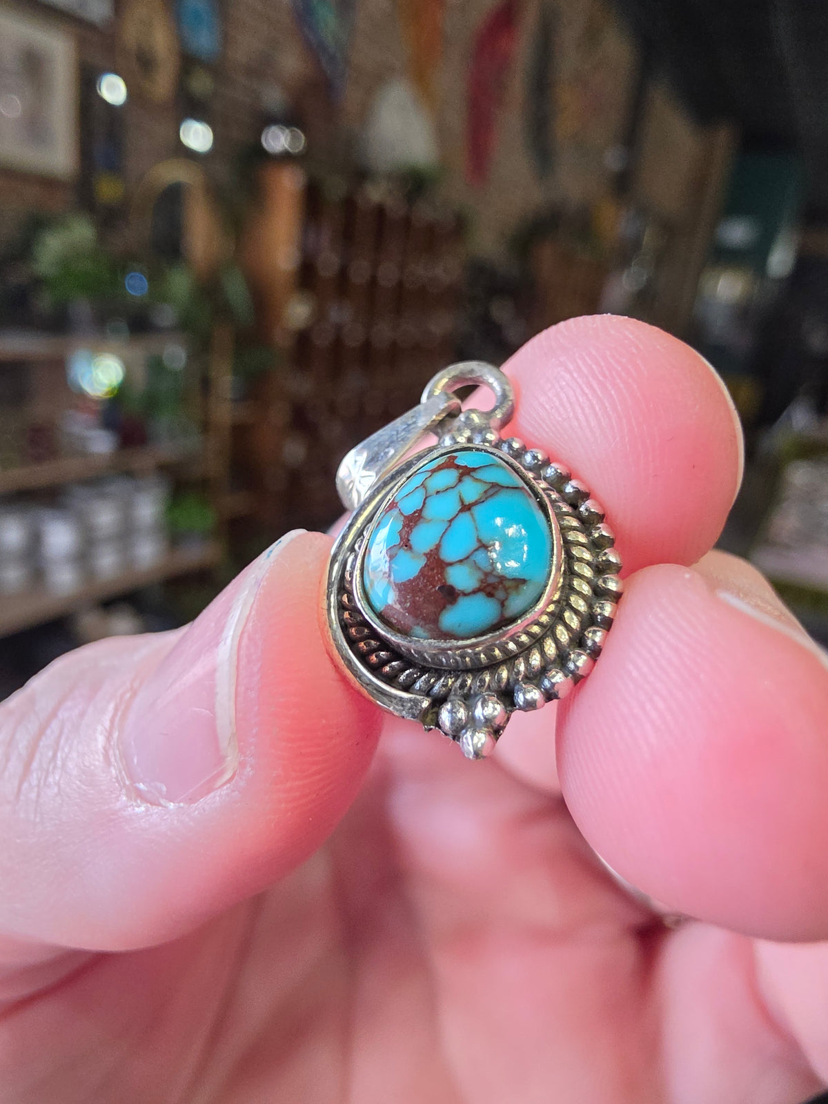 Mohave Turquoise Pendant