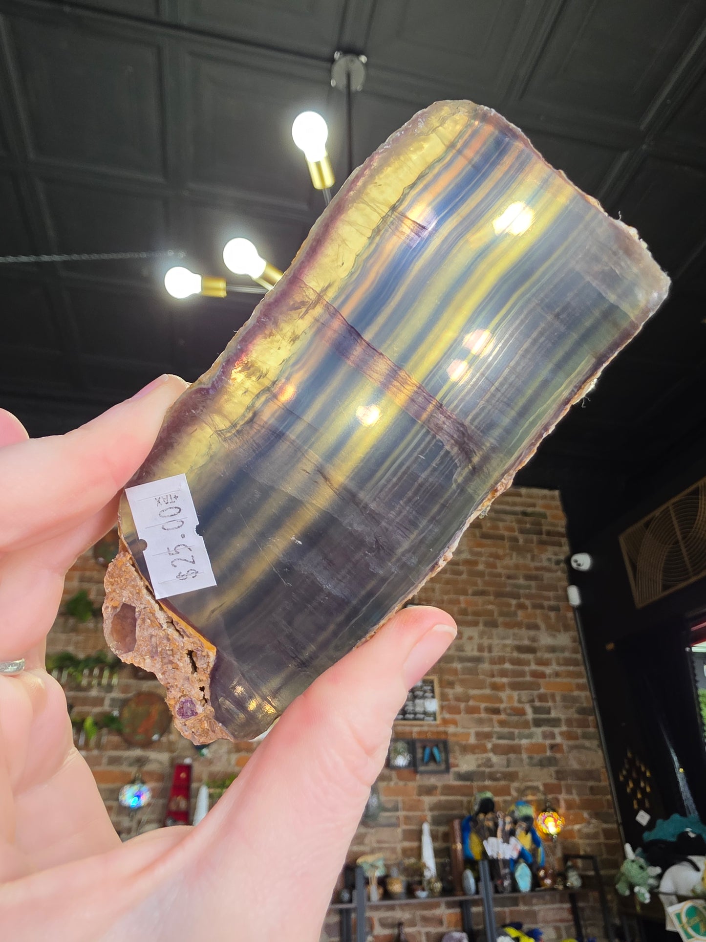 Polished Fluorite Window