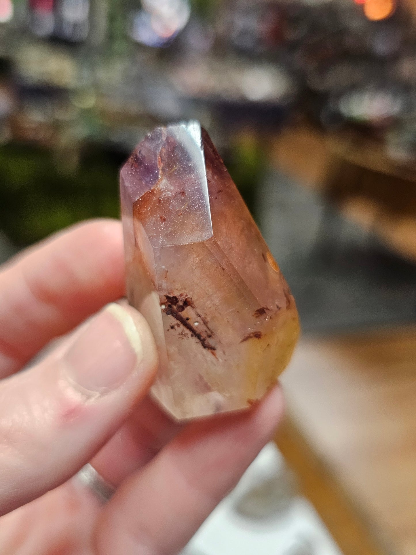 Dream Coated Amethyst Quartz