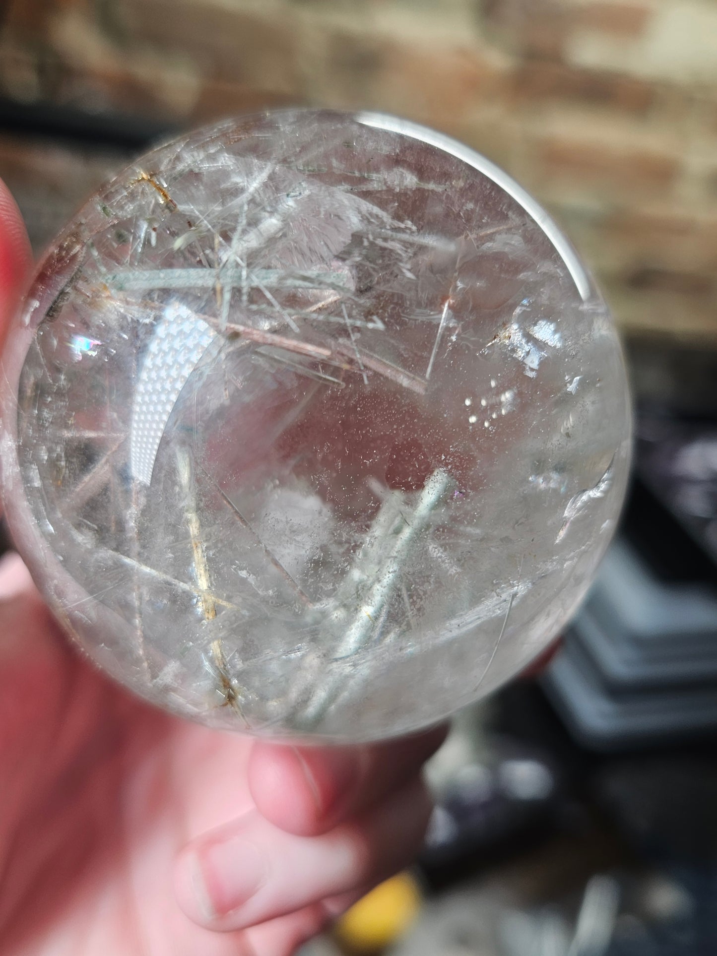 Included Quartz Sphere
