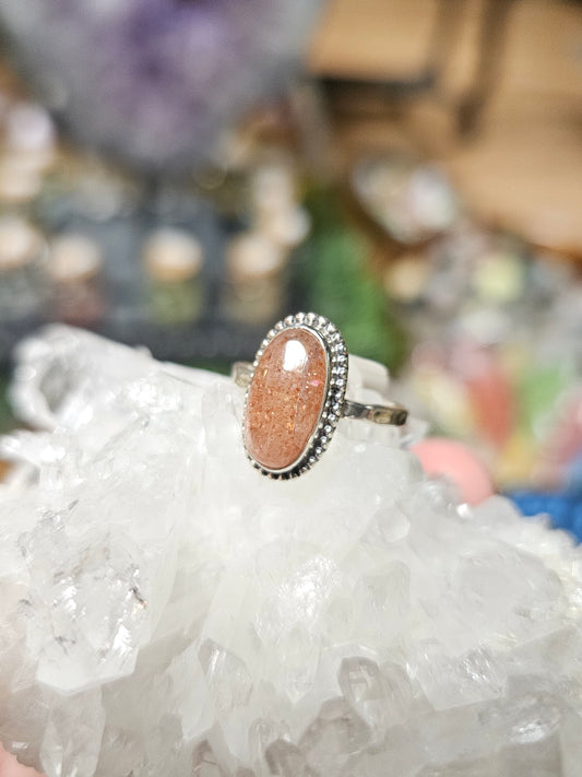 Size 7 Arusha Sunstone Ring