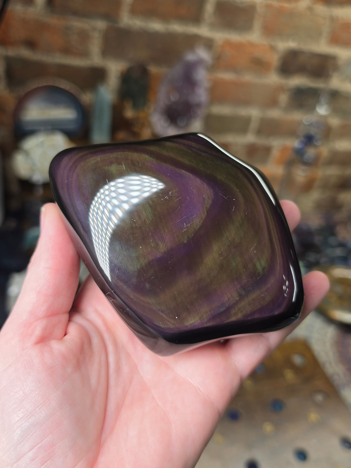 Rainbow Obsidian Freeform