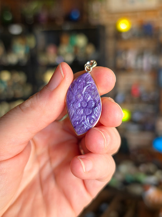 Charoite Pendant