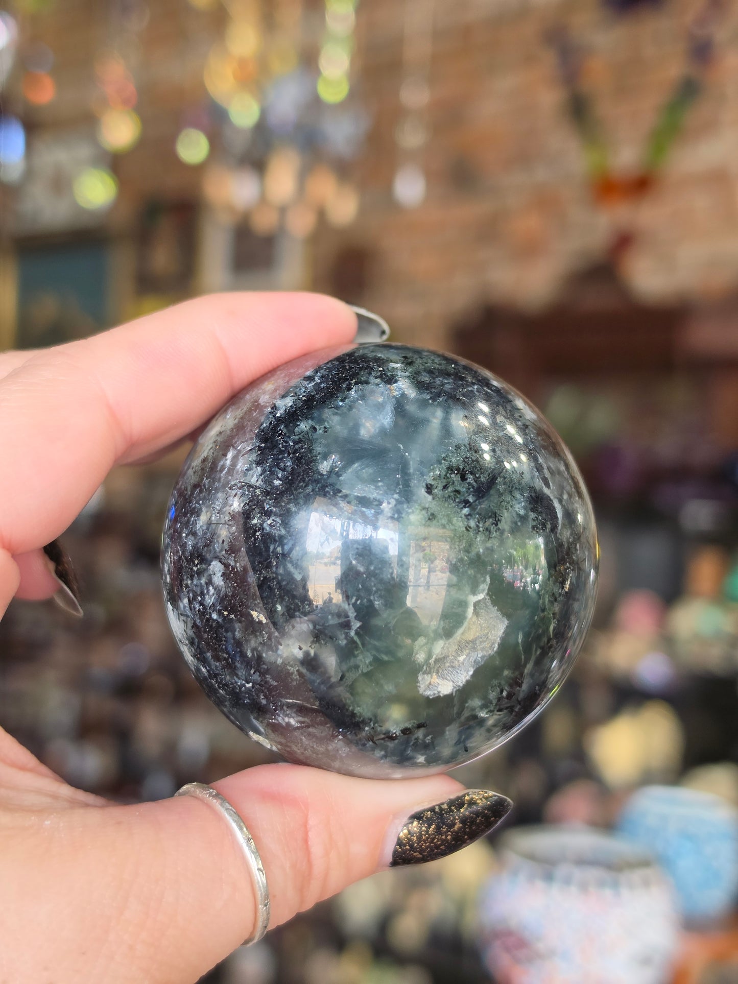 Prehnite Sphere
