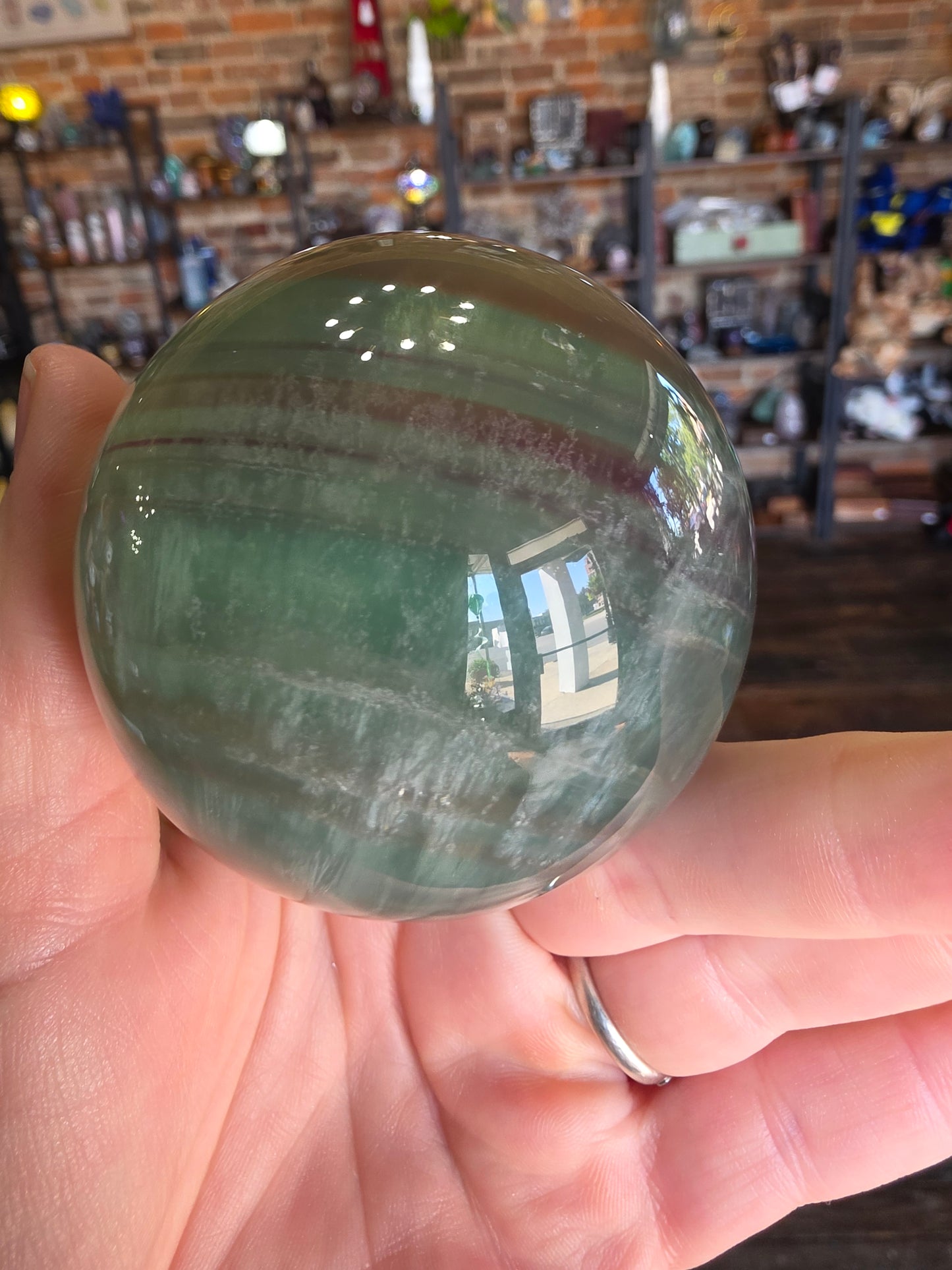 Candy Fluorite Sphere