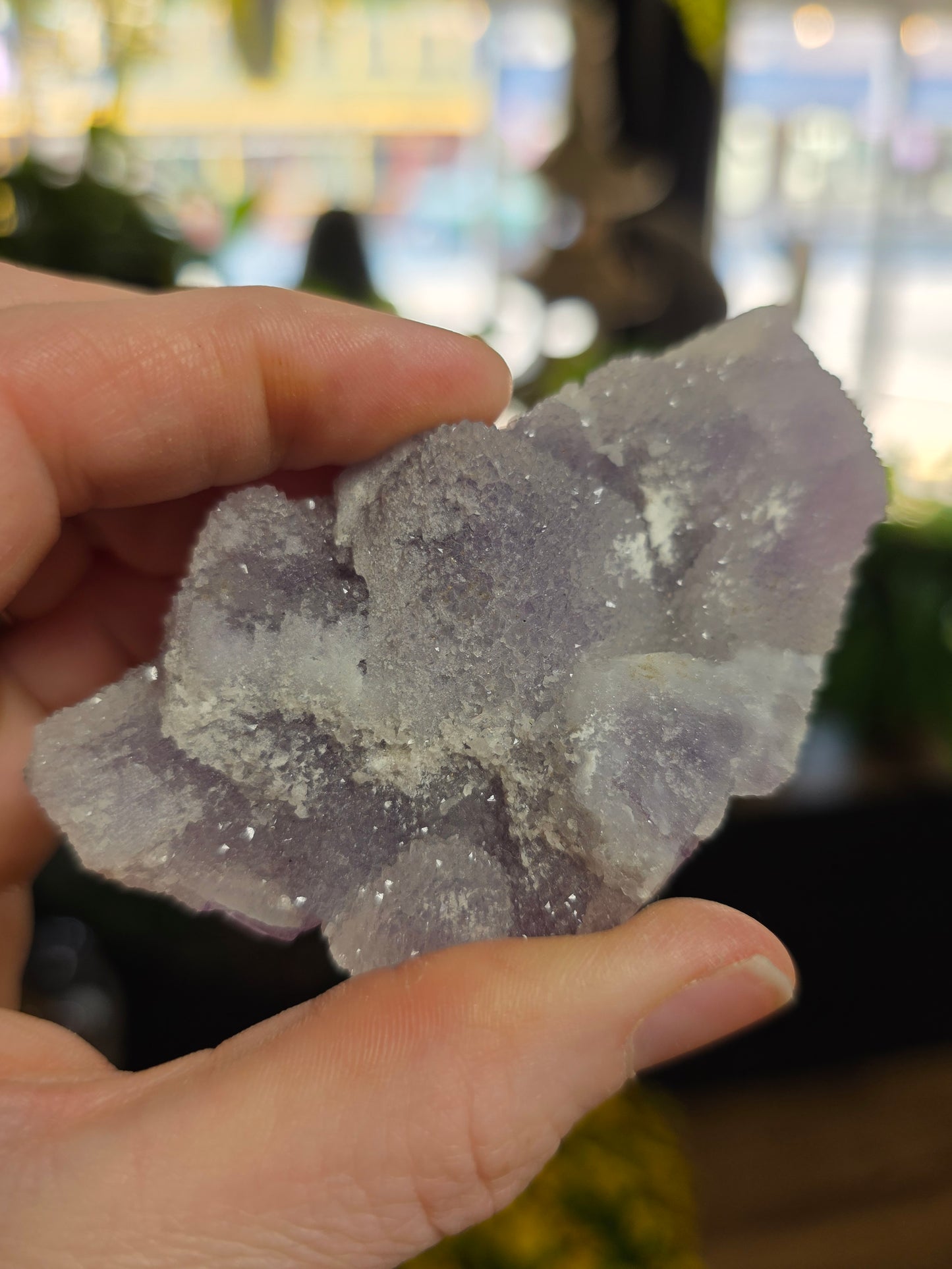 Purple Sugar Fluorite