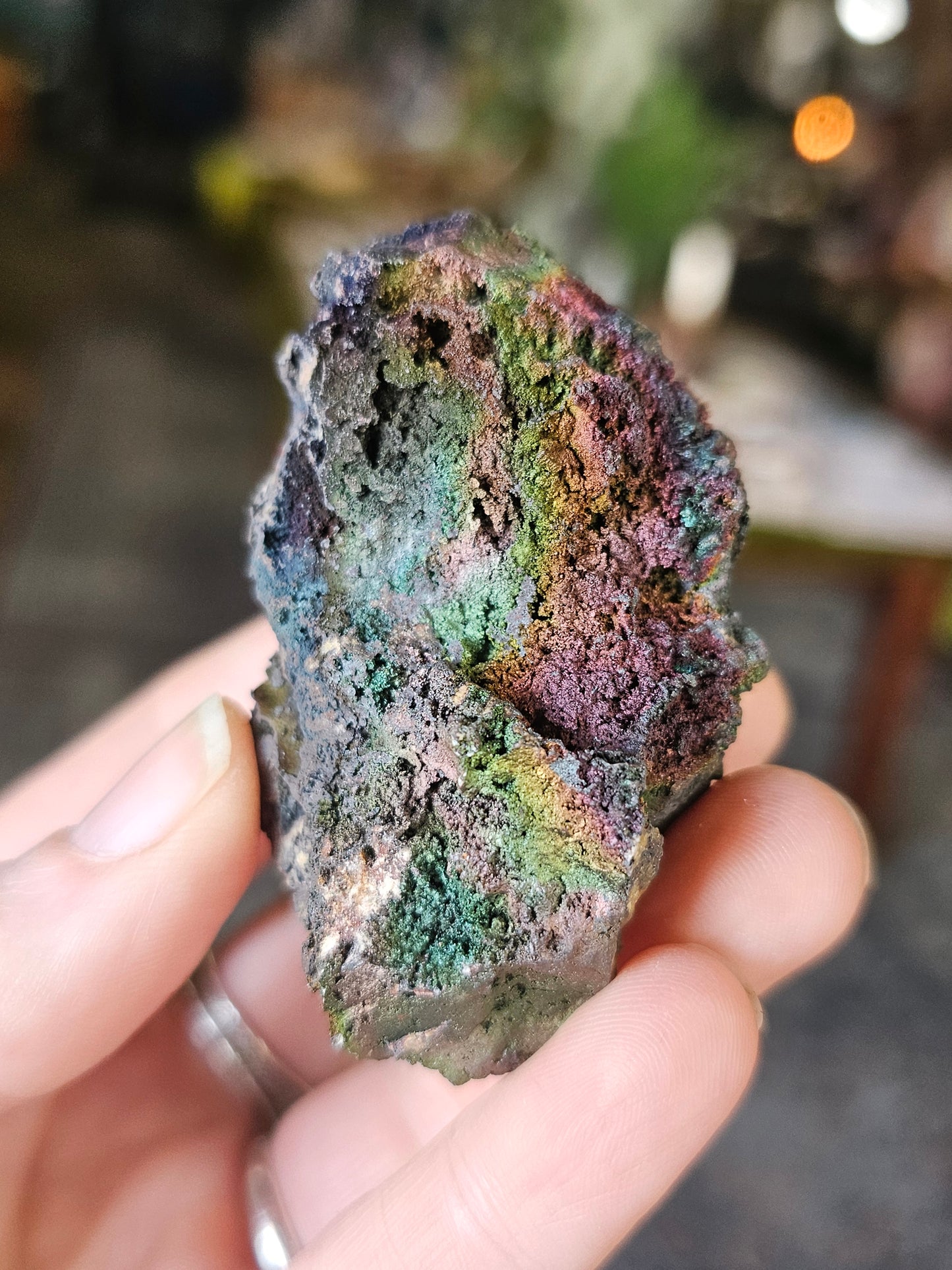 Iridescent Limonite