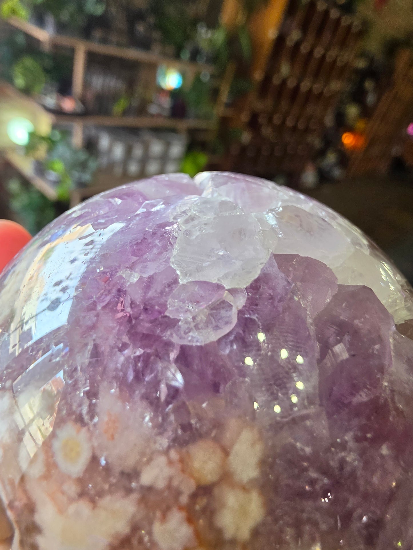 Amethyst Flower Agate
